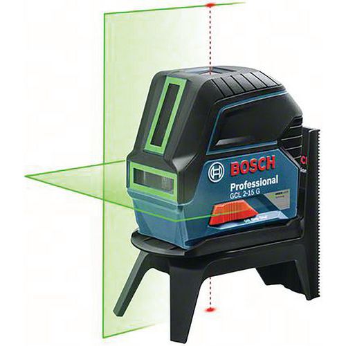 Livella laser a linee e punti - GCL 2-15 G in valigetta - Bosch