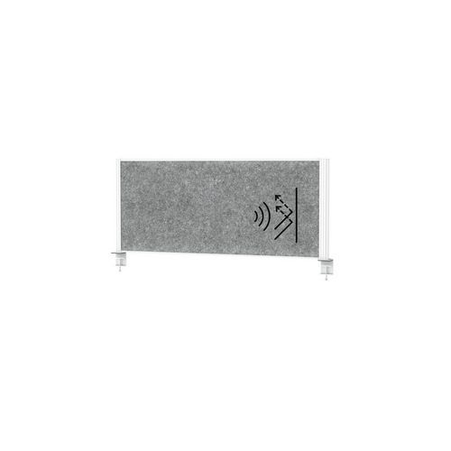Separatore per scrivania fonoassorbente Connecto 120x50 - Maul