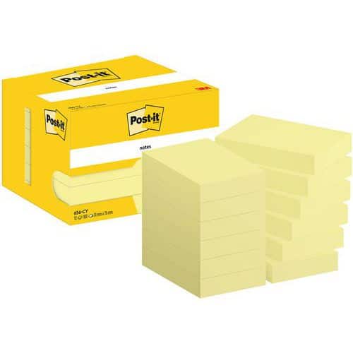 Post-it® 51 x 76 mm, 12 blocchetti giallo - Post-it®