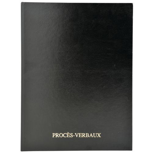 Registro con varie sezioni 32 x 25 cm - Verbali 200 pagine