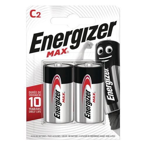 Pila Max C - Lotto da 2 - Energizer