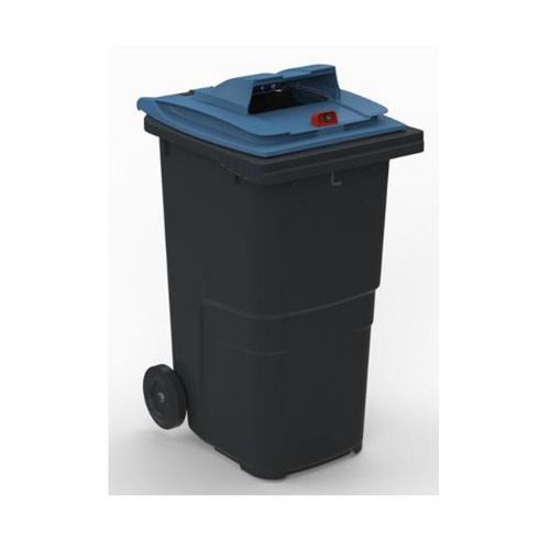 Pattumiera mobile per la raccolta differenziata dei rifiuti - 240 l - Carta
