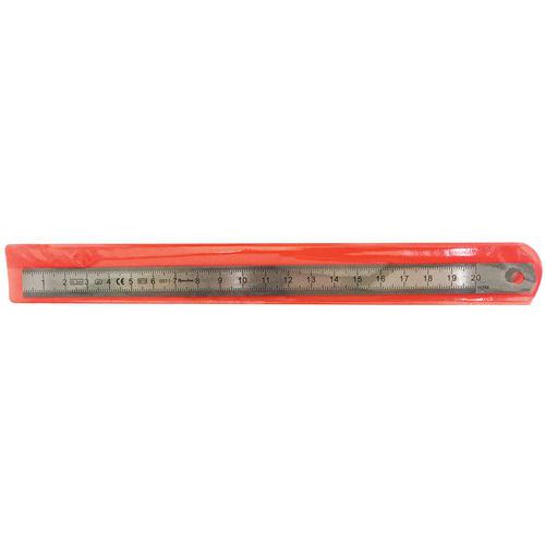 Righello flessibile 2 lati - 20 cm - Lotto da 2 - Manutan