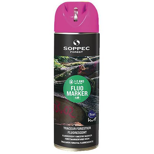 Spray per marcatura Forestier fluorescente - Fluo Marker® - Soppec