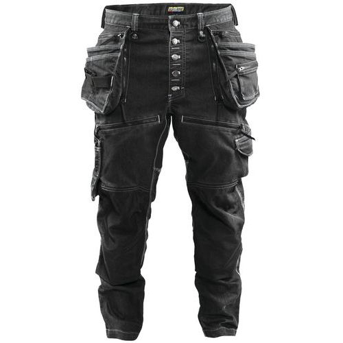 Pantaloni artigiano x1900 Cordura® denim/stretch 2D nero