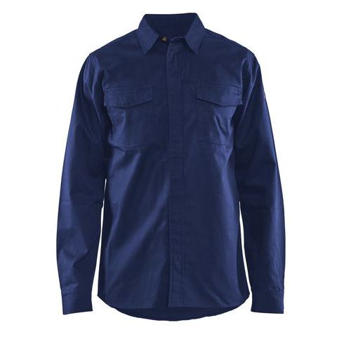 Flame shirt  Blu marino