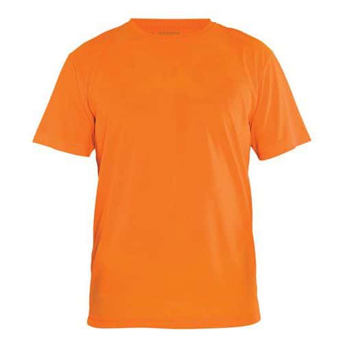 T-shirt tecnica anti-UV arancione fosforescente