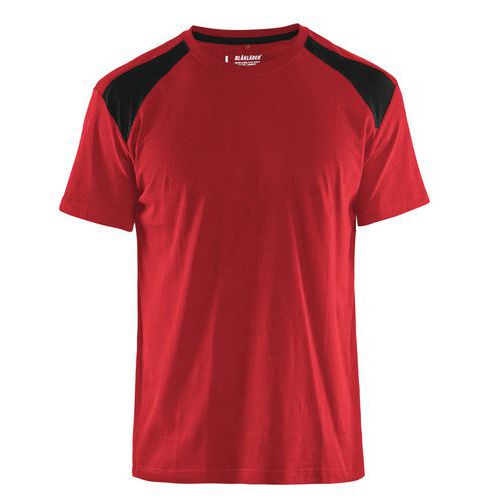 T-shirt  Rosso/Nero