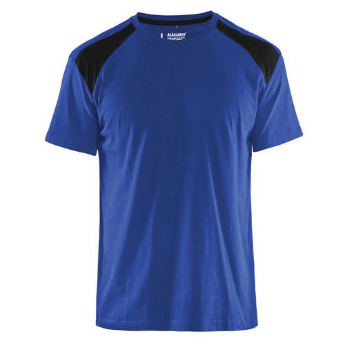 T-shirt  Blu fiordaliso/Nero