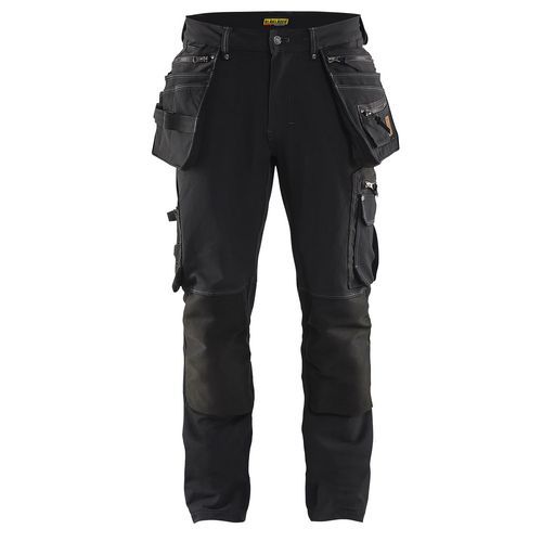 Pantaloni neri elasticizzati da artigiano X1900
