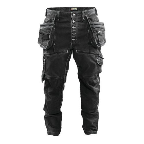 Pantaloni artigiano x1900 Cordura® denim/stretch 2D nero