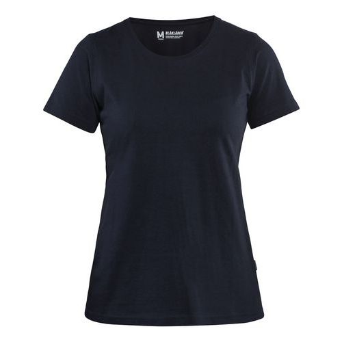 T-shirt da donna blu marino scuro