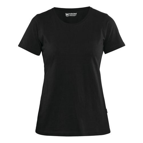 T-shirt da donna nera