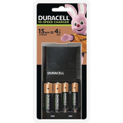 Caricabatterie per pile ricaricabili in 15 minuti - CEF27 - Duracell