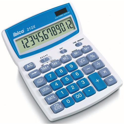 Calcolatrice da tavolo 212X - Ibico