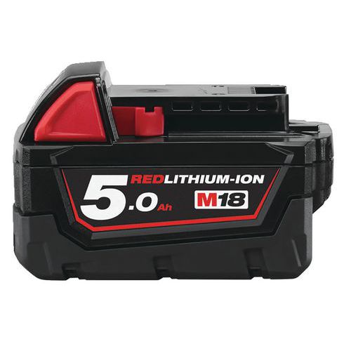 Batterie al litio da 18 V 5,0 Ah Red - Milwaukee