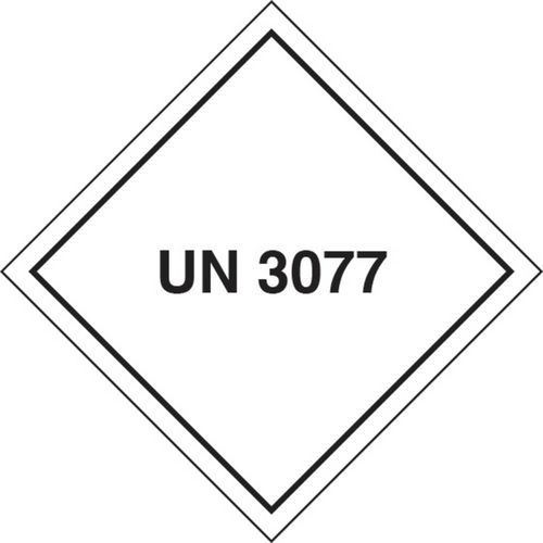 Cartello adesivo UN 3077 (Trasporto in quantità limitata)