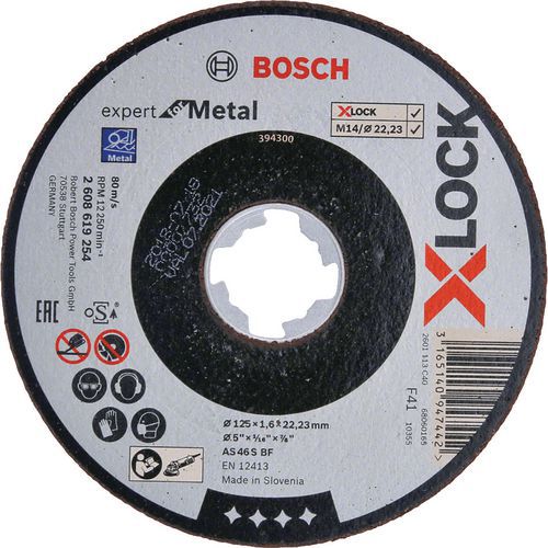 Dischi abrasivi X-LOCK Expert for Metal - Bosch