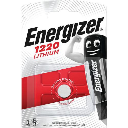 Pila al litio per calcolatrici, orologi e multifunzione - CR1220 - Energizer