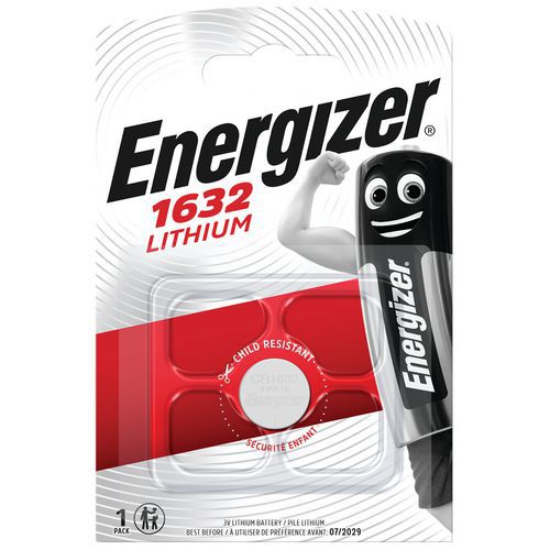 Pila a bottone al litio CR 1632 - Energizer