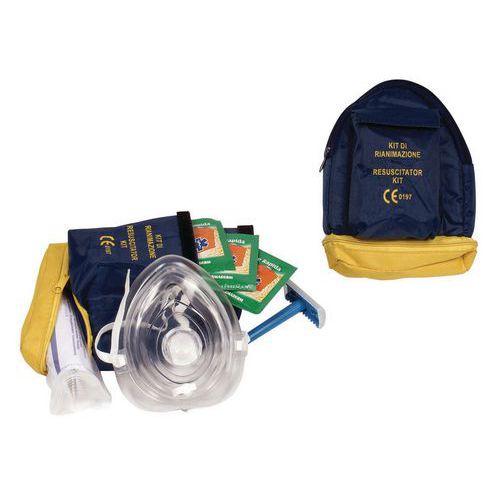 Kit accessori per uso defibrillatore