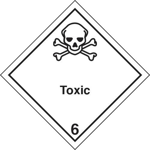 Pericolo Della Classe 6 1 Materie Tossiche TOXIC Manutan it
