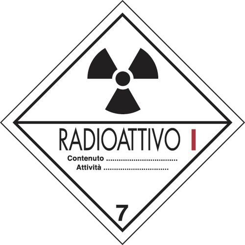 Pericolo della classe 7 (Materie radioattive)