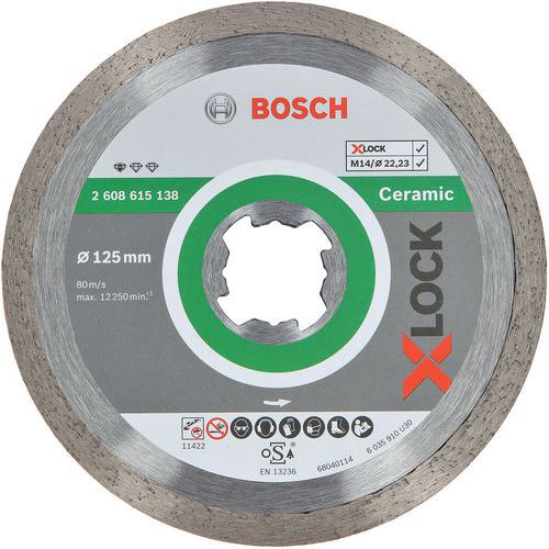 Dischi diamantati X-LOCK Standard for Ceramic - Bosch