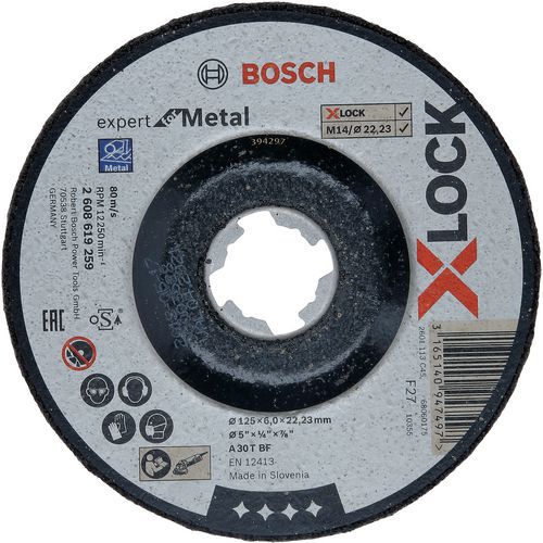 Dischi abrasivi X-LOCK Expert for Metal - Bosch