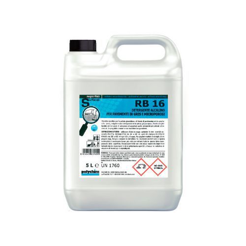 Detergente per gres e pavimenti microporosi RB 16