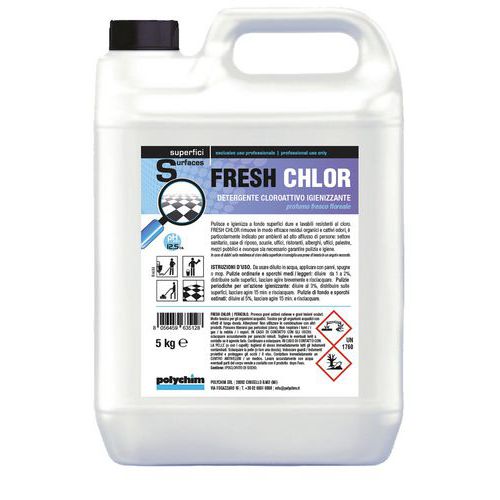 Detergente sgrassante cloroattivo FRESH CHLOR