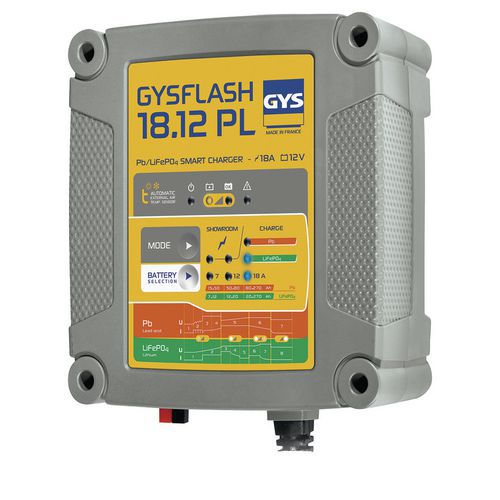 Caricatore per batterie - Gysflash 18.12 pl - Gys