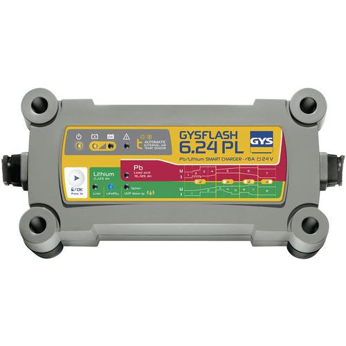 Caricatore per batterie - Gysflash 6.24 pl - Gys