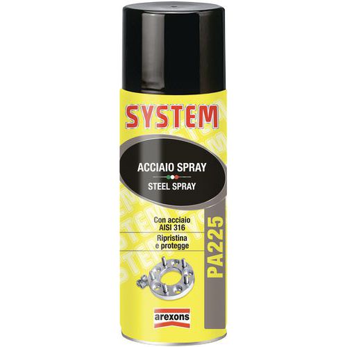 System PA225 Acciaio Spray -  400 ml