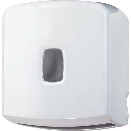 Distributore di carta igienica interfogliata o a rotolo Basic