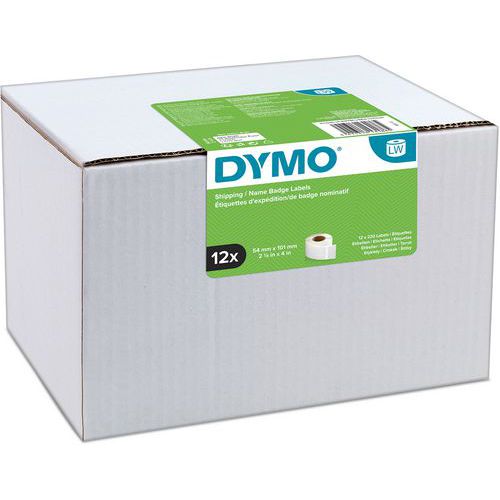Etichetta adesiva per spedizione/badge in carta bianca LabelWriter - Dymo