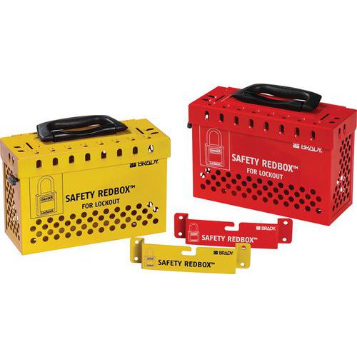 Lock box Safety Redbox - Brady