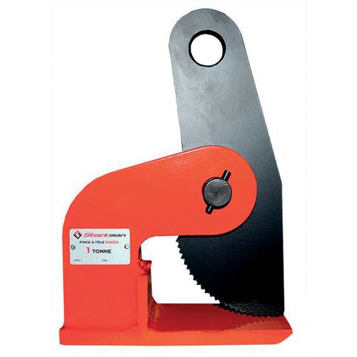 Pinza solleva-lamiere ad alta stabilità a presa orizzontale bassa 500 kg - Stockman