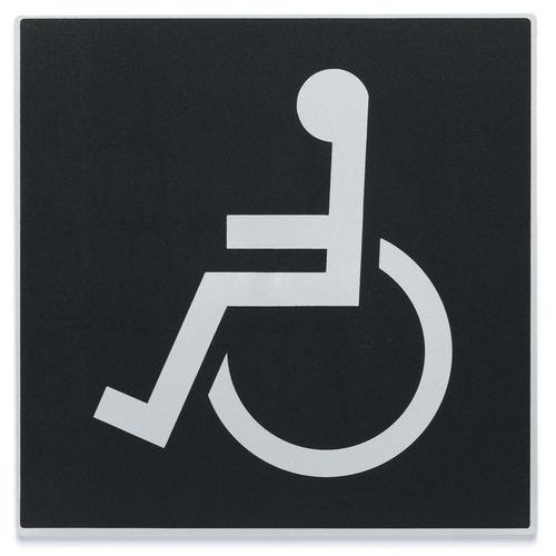 Targa per porta - Disabili - Novap
