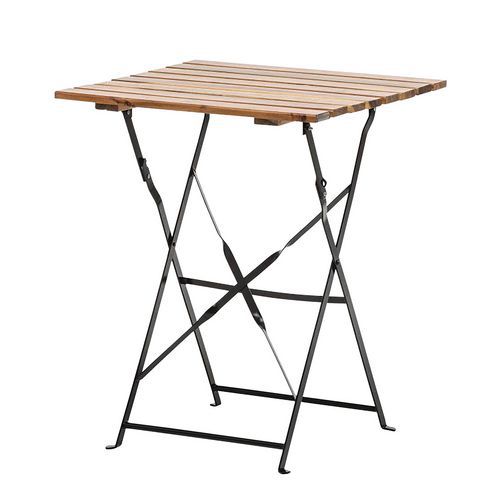 Tavolo pieghevole Bistro in legno di acacia - Flexfurn
