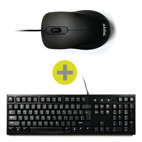 Kit tastiera/mouse cablati - Port connect
