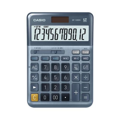 Calcolatrice da ufficio Casio DF-120EM