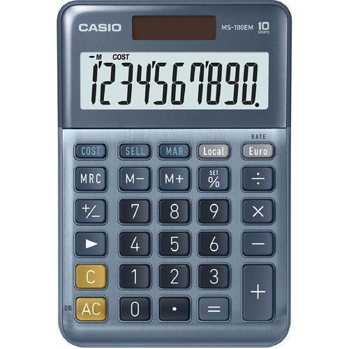 Calcolatrice da ufficio Casio MS-100EM