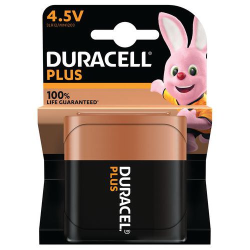 Pila alcalina 4,5 V Plus 100% - 1 unità - Duracell