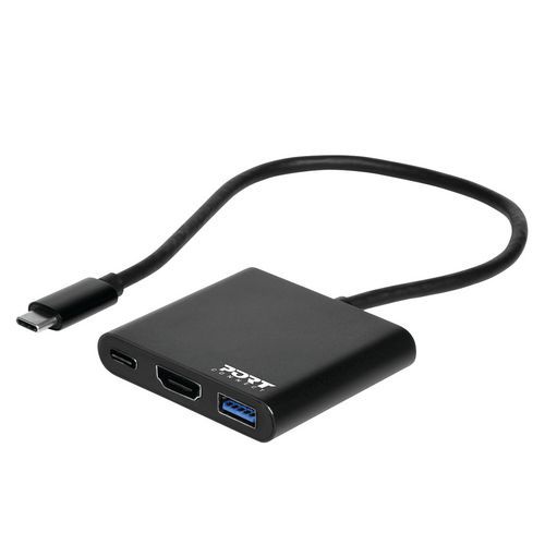Docking station mini USB-C + USB-A + HDMI - Port Connect