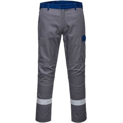 Pantalone bizflame ultra bicolore grigio - Portwest