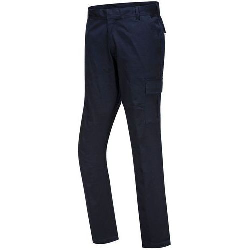 Pantaloni combat stretch slim fit  blu navy - Portwest