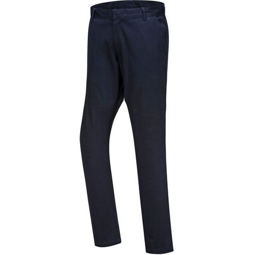 Pantaloni stretch slim chino  blu navy - Portwest