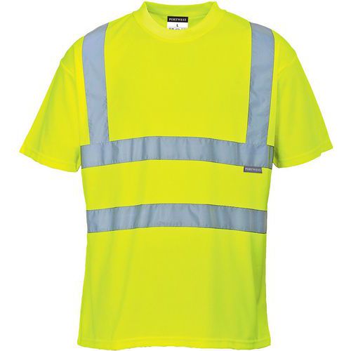 T-shirt ad alta visibilità gialla - Portwest