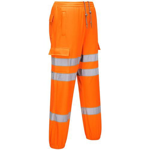 Pantaloni da jogging ad alta visibilità arancioni  - Portwest